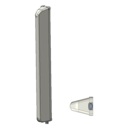 764-869 MHz, 10 dBd, Bidirectional, Slim Panel, PIM/PIP Rated