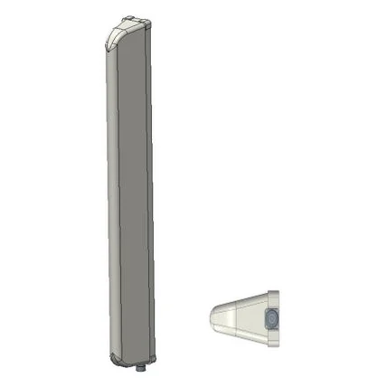 764-869 MHz, 12 dBd, Bi-Directional, Slim Panel, Low-PIM / Hi-PIP Rated Antenna (DS7C12PPVU2D)